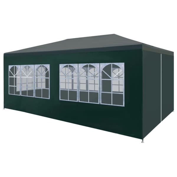 Partytält 3x6 m grön