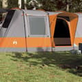 Miniatyrbild 1 av 2: Campingtält tunnel 4 personer grå och orange vattentätt
