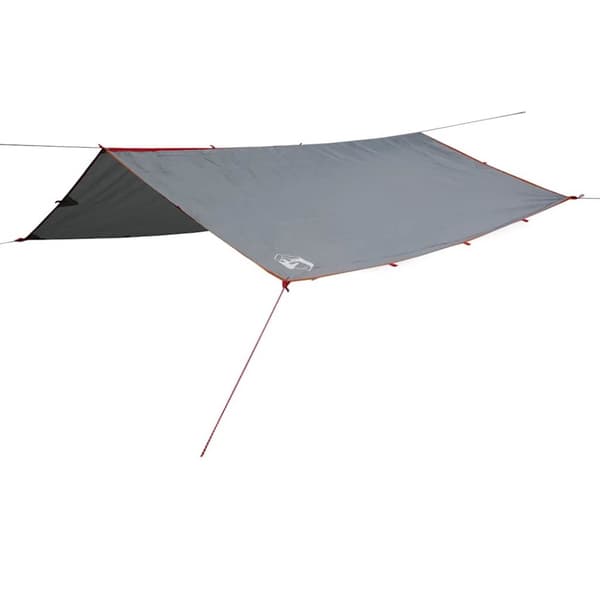 Tarp grå och orange 300x294 cm vattentät