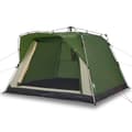 Miniatyrbild 2 av 2: Campingtält 4 personer grön snabbrest