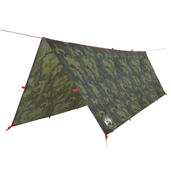 Tarp kamouflage 406x306 cm vattentät