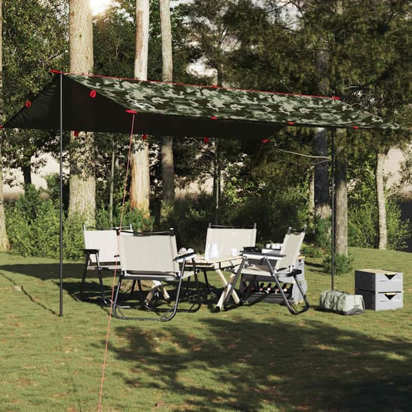 Tarp kamouflage 506x306 cm vattentät