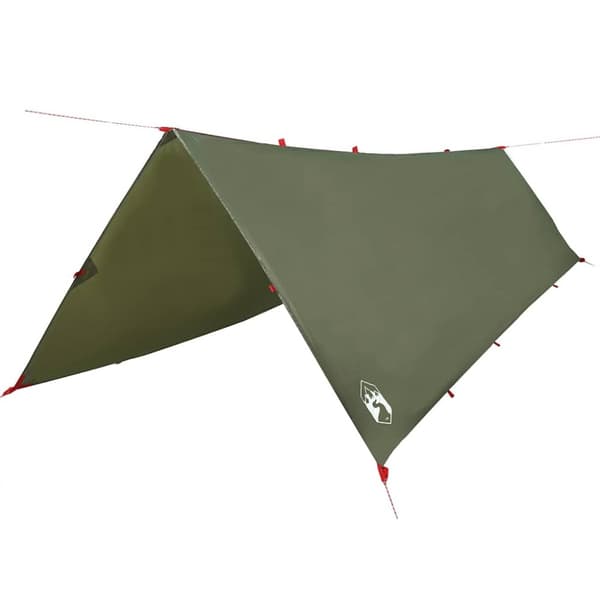 Tarp olivgrön 506x306 cm vattentät
