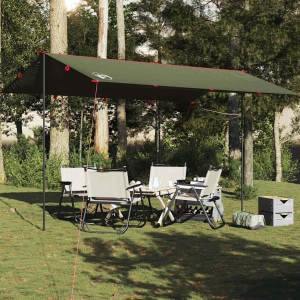 Tarp olivgrön 506x306 cm vattentät