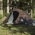 Miniatyrbild 1 av 2: Campingtält tunnel 3 personer brun vattentätt