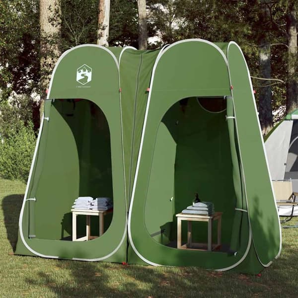 Ombytestält grön pop-up vattentät