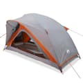 Miniatyrbild 2 av 2: Campingtält 1 person grå och orange vattentätt