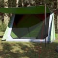 Miniatyrbild 1 av 2: Campingtält 2 personer grön vattentätt