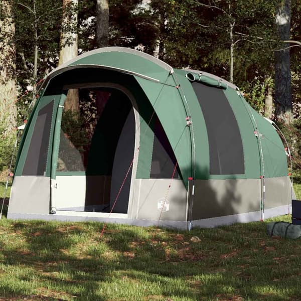 Campingtält tunnel 3 personer grön vattentätt