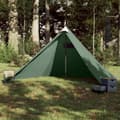 Miniatyrbild 1 av 2: Familjetält tipi 7 personer grön vattentätt