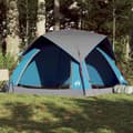 Miniatyrbild 1 av 2: Campingtält 4 personer blå vattentätt