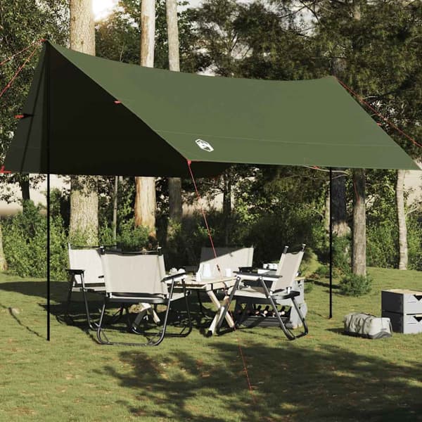 Tarp olivgrön 438x376x212 cm vattentät