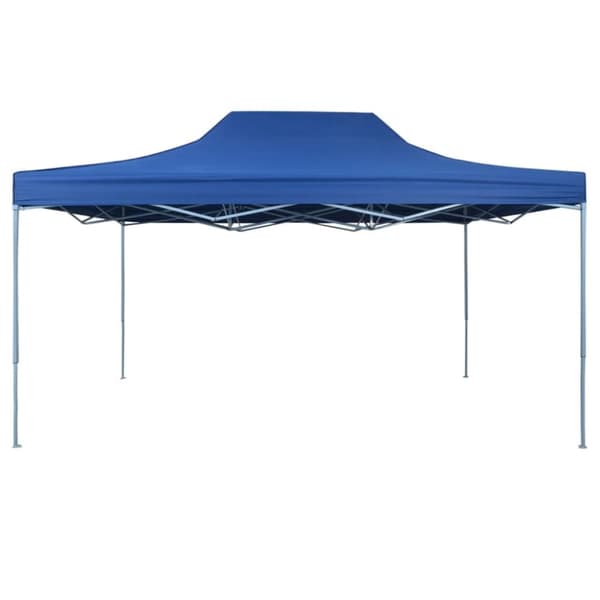 Pop-Up hopfällbart partytält 3x4,5 m blå