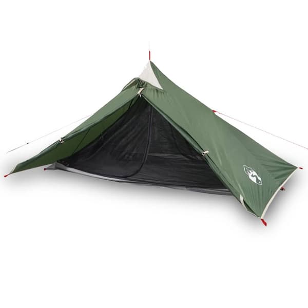Tipi-tält 1 person grön vattentätt