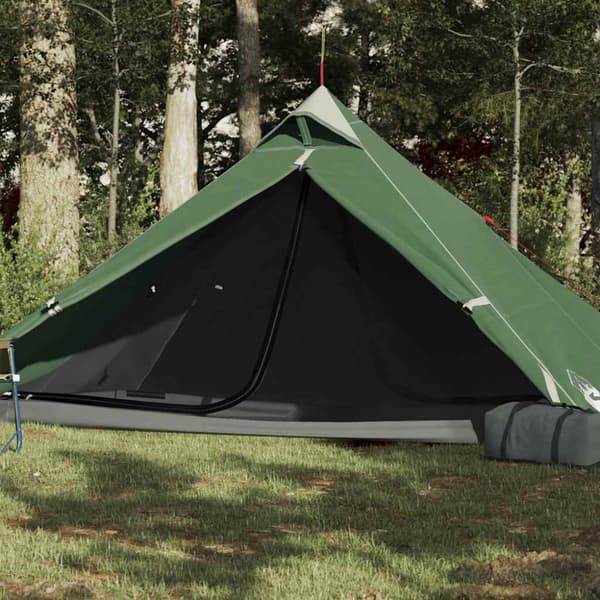 Tipi-tält 1 person grön vattentätt