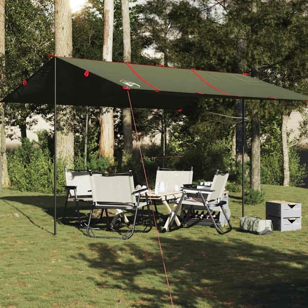 Tarp olivgrön 451x420 cm vattentät