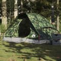 Miniatyrbild 1 av 2: Kupoltält 2 personer kamouflage vattentätt