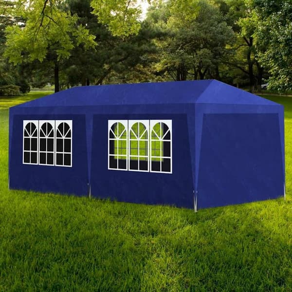 Partytält 3x6 m blå