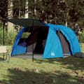 Miniatyrbild 1 av 2: Campingtält tunnel 4 personer blå vattentätt