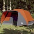 Miniatyrbild 1 av 2: Campingtält med veranda 4 personer orange vattentätt