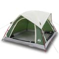 Miniatyrbild 2 av 2: Campingtält 4 personer grön vattentätt