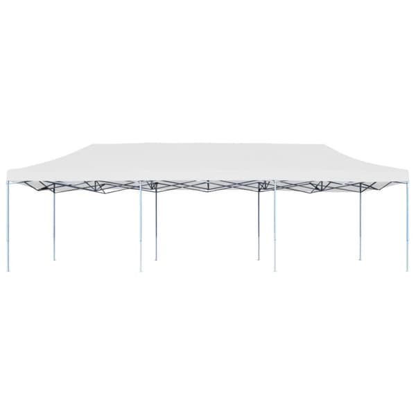 Pop-Up hopfällbart partytält 3x9 m vit