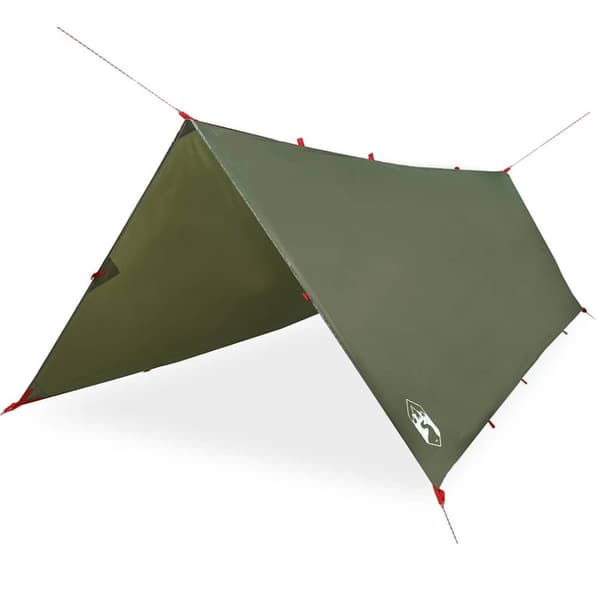Tarp olivgrön 406x306 cm vattentät