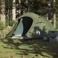 Miniatyrbild 1 av 2: Campingtält tunnel 2 personer olivgrön vattentätt