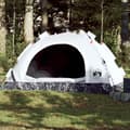 Miniatyrbild 1 av 2: Campingtält 2 personer vit mörkläggningstyg snabbrest