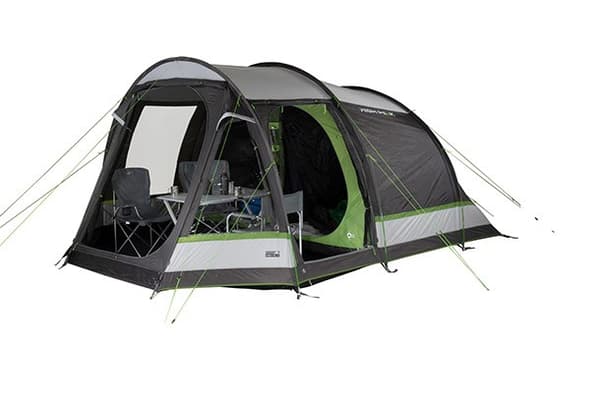 High Peak Meran 4.0 Kuppeltelt 4 person(er) Grøn, Grå, Lysegrå 11806