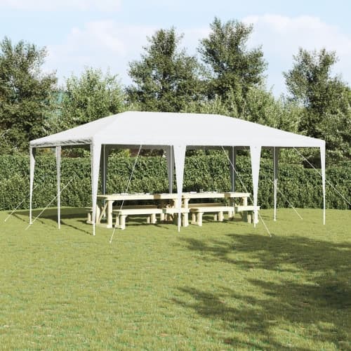 Partytält Vitt 6x4 m PE