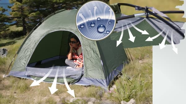 SUURI 4 HENKILÖN TURISTITELTTA IGLO 200x200 cm
