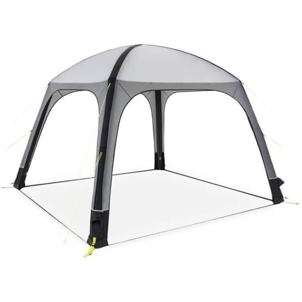 Oppusteligt overdækning - KAMPA - AIR Shleter 300 - 3 x 3 m - Grå og sort
