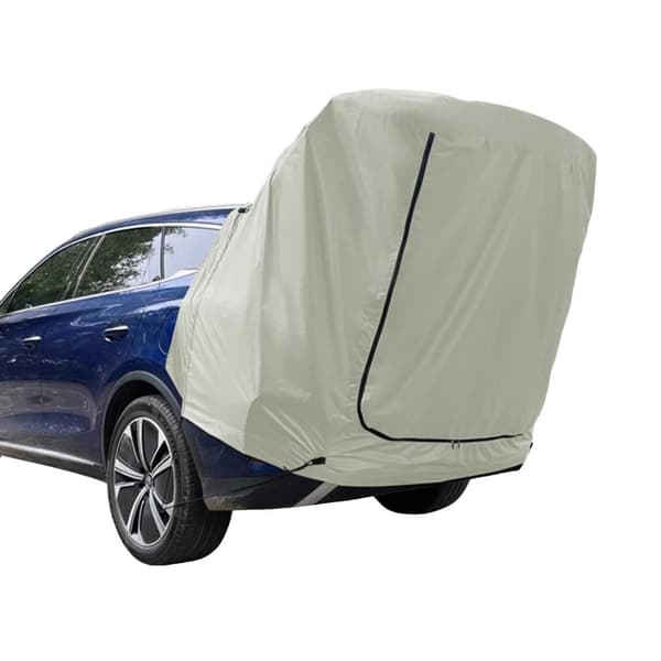 SUV Camping Telt, Rummeligt 63 * 51 * 39in, Vandtæt og Rivestærkt,hvid
