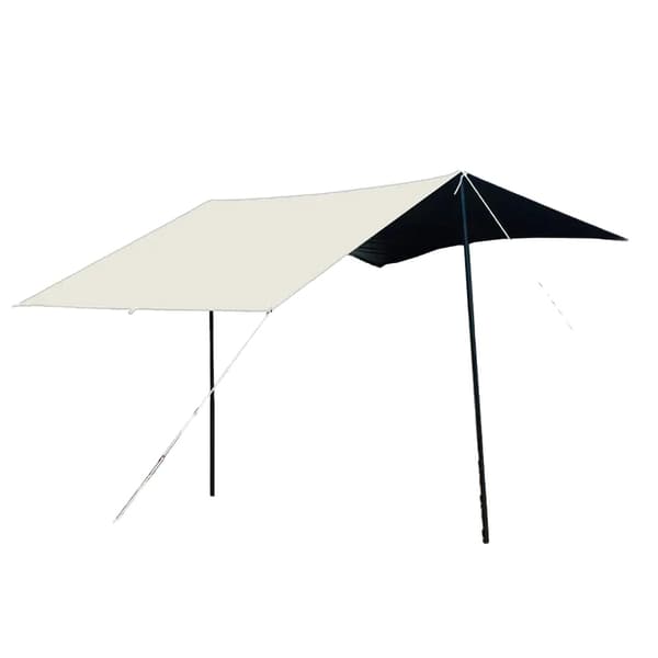 Bil Telt til Camping, Rummelige Dimensioner 200cm x 300cm, Holdbart KRYSTAL Materiale,Guld