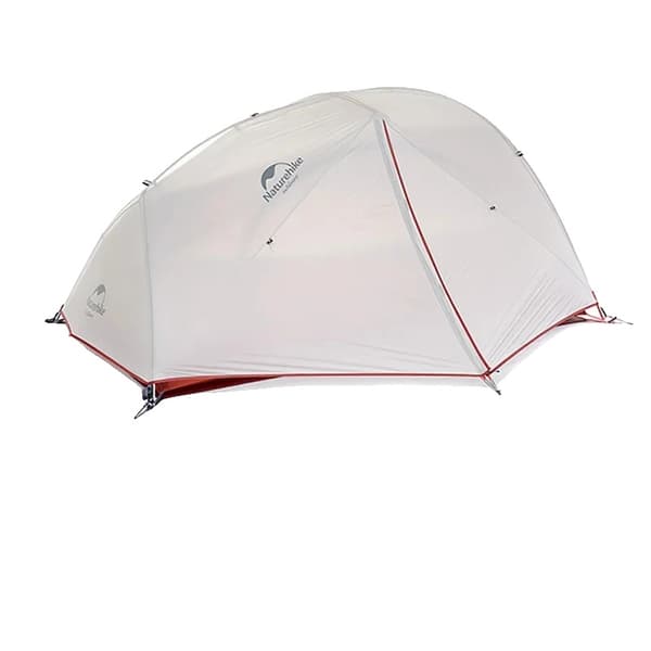 Naturehike 2-personers campingtelt, letvægts 1,95 kg, vandtæt indeks PU 4000 mm,20D - Grå