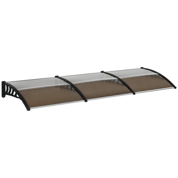 Beskyttelsestekstil, 303 cm x 96 cm, Pavillonstype,300x100x26 cm, Brun