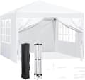Miniatyrbillede 1 af 2: Pop Up Telt, Dimensioner 3 x 3 m, Max Højde 200 cm, Stålramme,Hvid