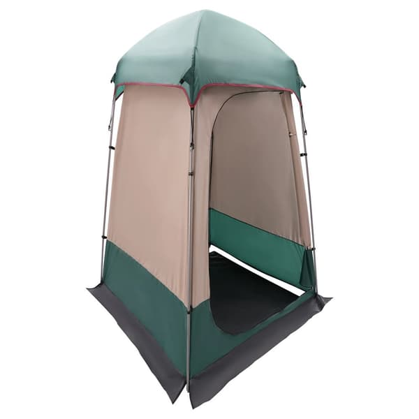 Utomhus Camping Duschtält, 1500MM Vattentätt, Rymlig 63*63*94,5 tum,armégrön