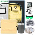 Miniatyrbild 2 av 2: Inomhusodlingstält, Dimbara LED-oddlampor, Full Ventilationssystem, Flera Storlekar,80x80x160CM  Kits80x80x160CM Kit