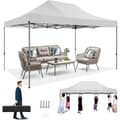 Miniatyrbillede 1 af 2: Pop-up Telt, Vandtæt, UV-beskyttelse,Hvid, 3x4.5m