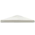 Miniatyrbillede 1 af 2: 3x3m Gazebo Telt Cover, Oxford Materiale, Vandtæt, Dobbelt Lag Design,Enkeltlag Beige, 3m * 3m
