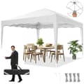 Pikkukuva 1 / 2: Gazebo, Säädettävä Korkeus, Vesitiivis, UV-suoja,Valkoinen
