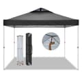 Miniatyrbillede 2 af 2: Gazebo, Vandtæt, UV-beskyttelse, Højdejusterbar,Sort