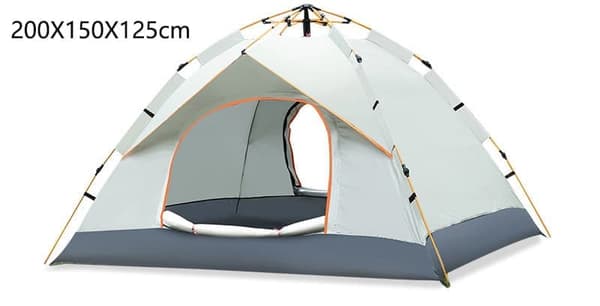 Lollanda Retkeilyteltta, Rantateltta, Pop-Up Teltta, Tuulisuoja - Automaattinen asennus, UV-suoja, Vedenpitävä, Tilava - 200X150X125cm