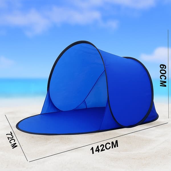 Soltält – Pop-up-skydd för strand och terrass