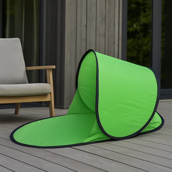 Soltält – Pop-up-skydd för strand och terrass