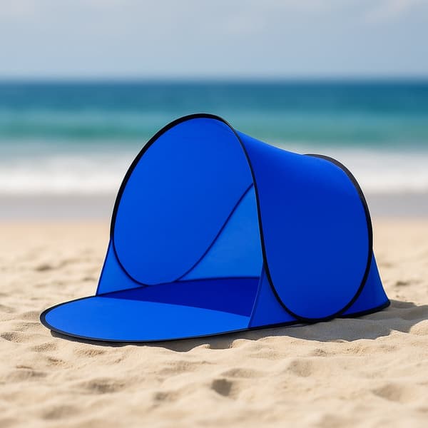 Soltält – Pop-up-skydd för strand och terrass