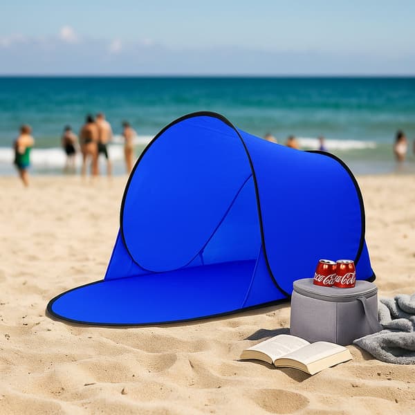Soltält – Pop-up-skydd för strand och terrass Grön