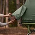Miniatyrbild 7 av 9: SoBuy Campingtält för 1 Person – Med Förvaring & Lampkrok, 2-i-1 Enkel Tält | 193x86x160cm Grön OGS32-II-GR